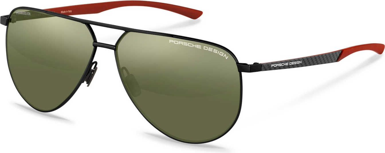 Color_A - Black - Red / Green Deg. Mirror Silver