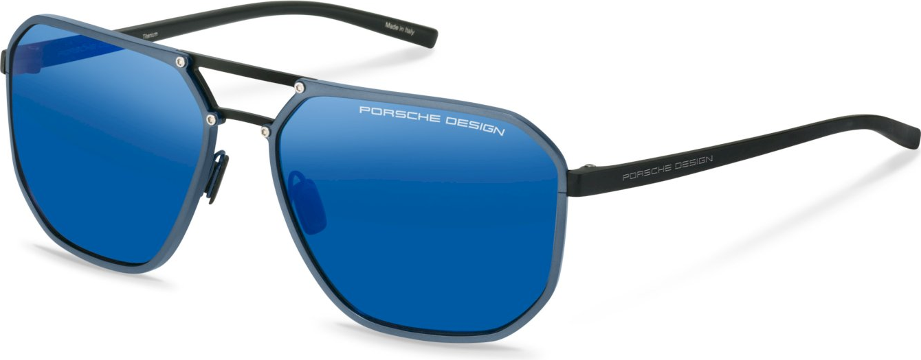 Color_C775 - Titanium Grey Blue / Blue Mirror Silver