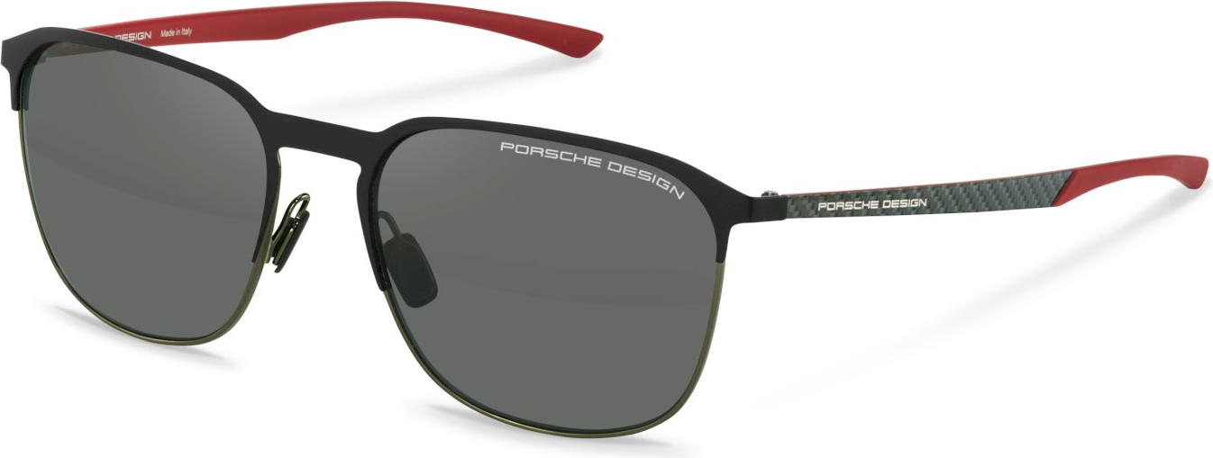 Color_A415 - Black - Red / Smoke Polarized