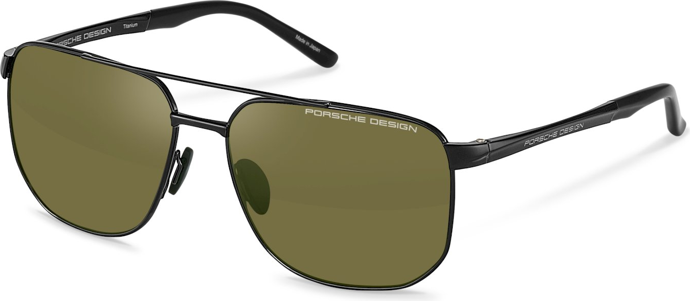 Color_A417 - Titanium Black - Black / Green Deg. Mirror Silver Polarized