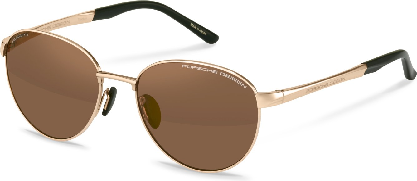 Color_C402 - Titanium Gold - Black / Brown Polarized