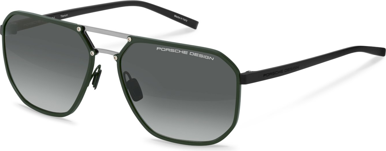 Color_E226 - Titanium Dark Green Grey / Smoke Gradient