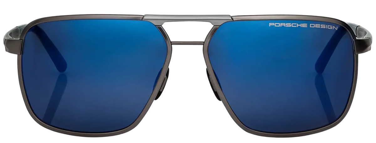 Color_C775 - Titanium Grey Black / Blue Mirror Blue