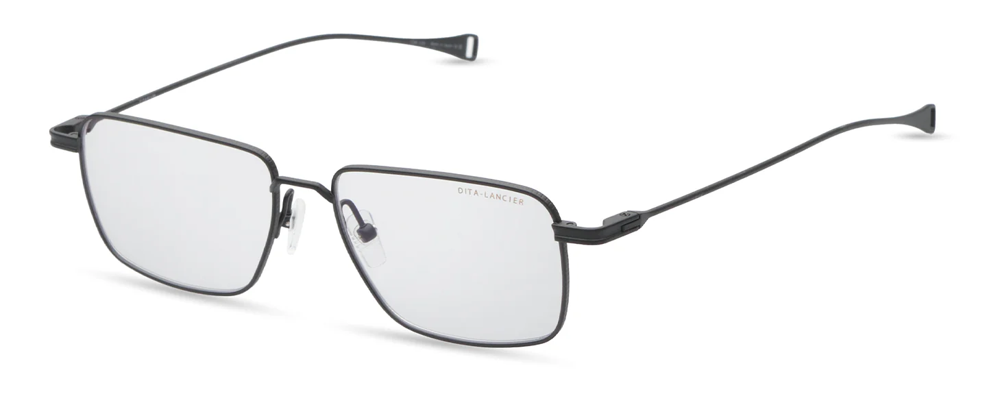 Color_DLX124-A-03 - Matte Black - Clear Blue Light Filter - Clear