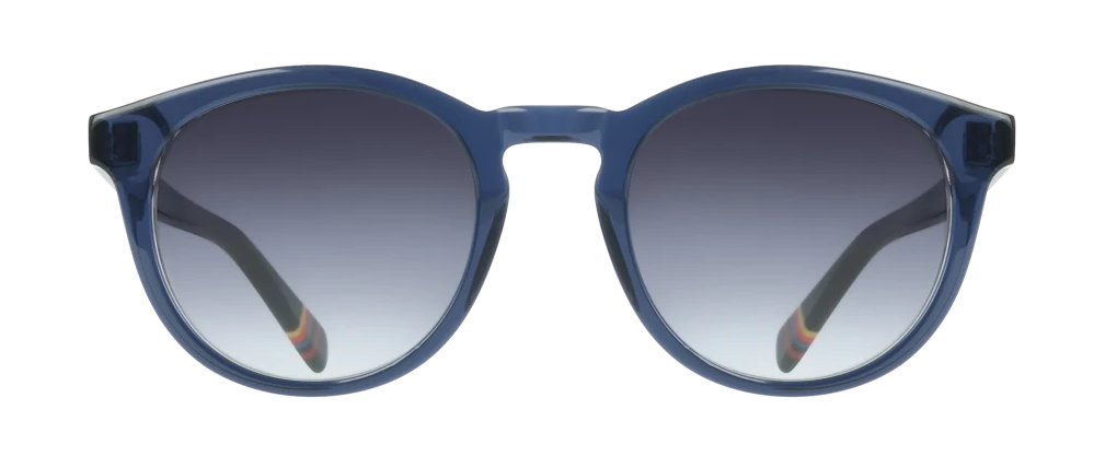 Color_414 - Transparent Blue - Rose / Blue Gradient