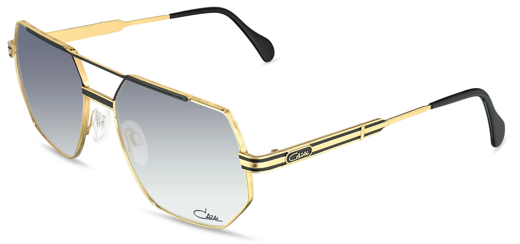 Color_001 - Black - Gold / Grey Gradient AR coated