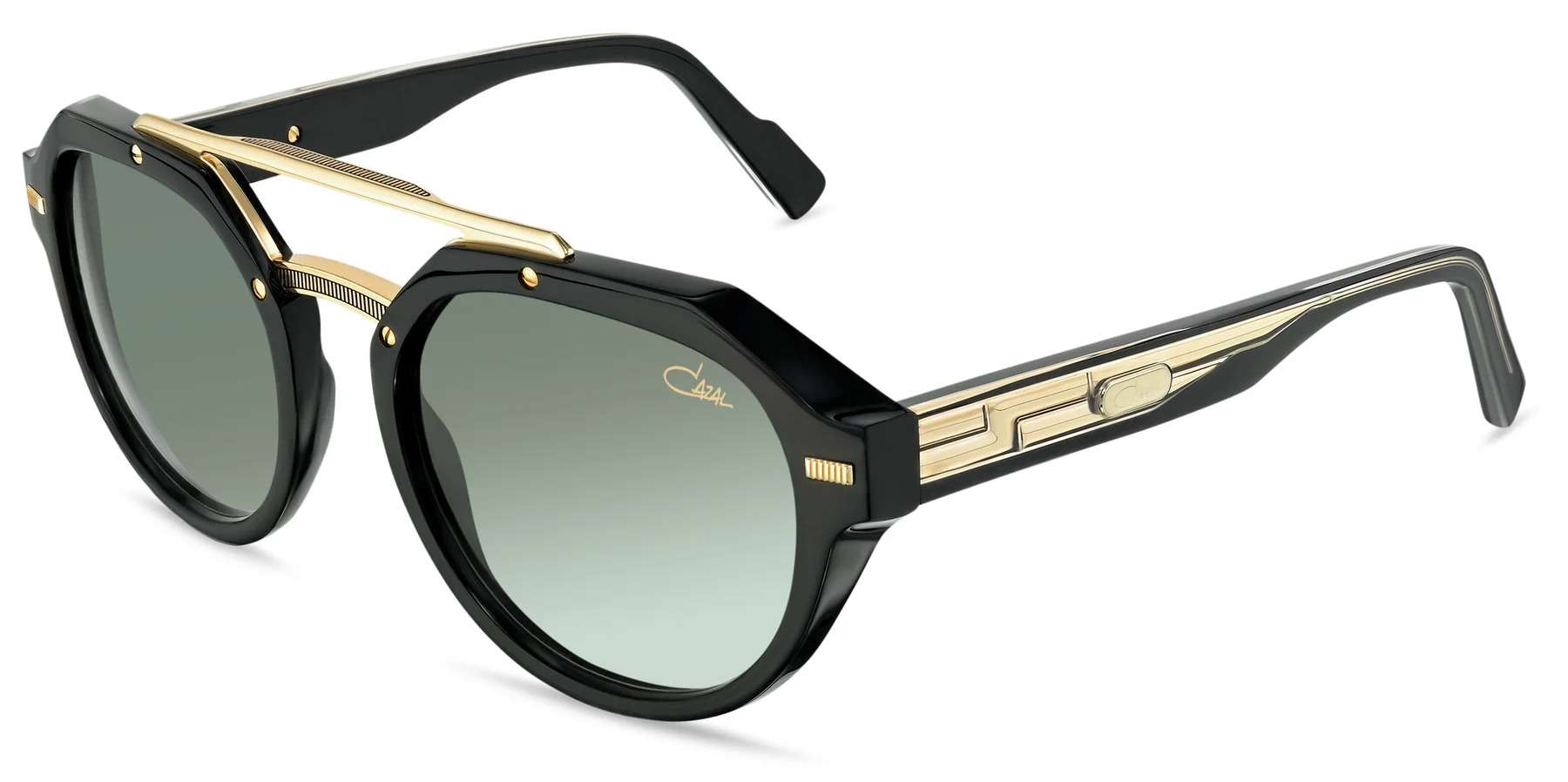 Color_001 - Black - Gold / Green Gradient AR coated