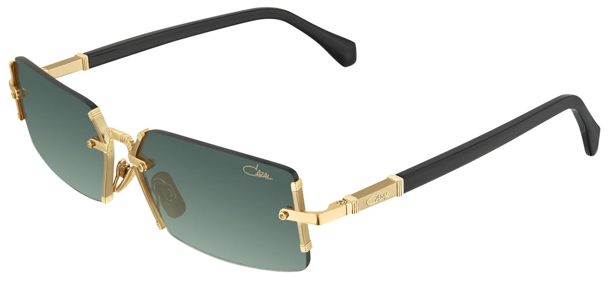 Color_002 - Black - Gold Matt / Green Gradient AR coated