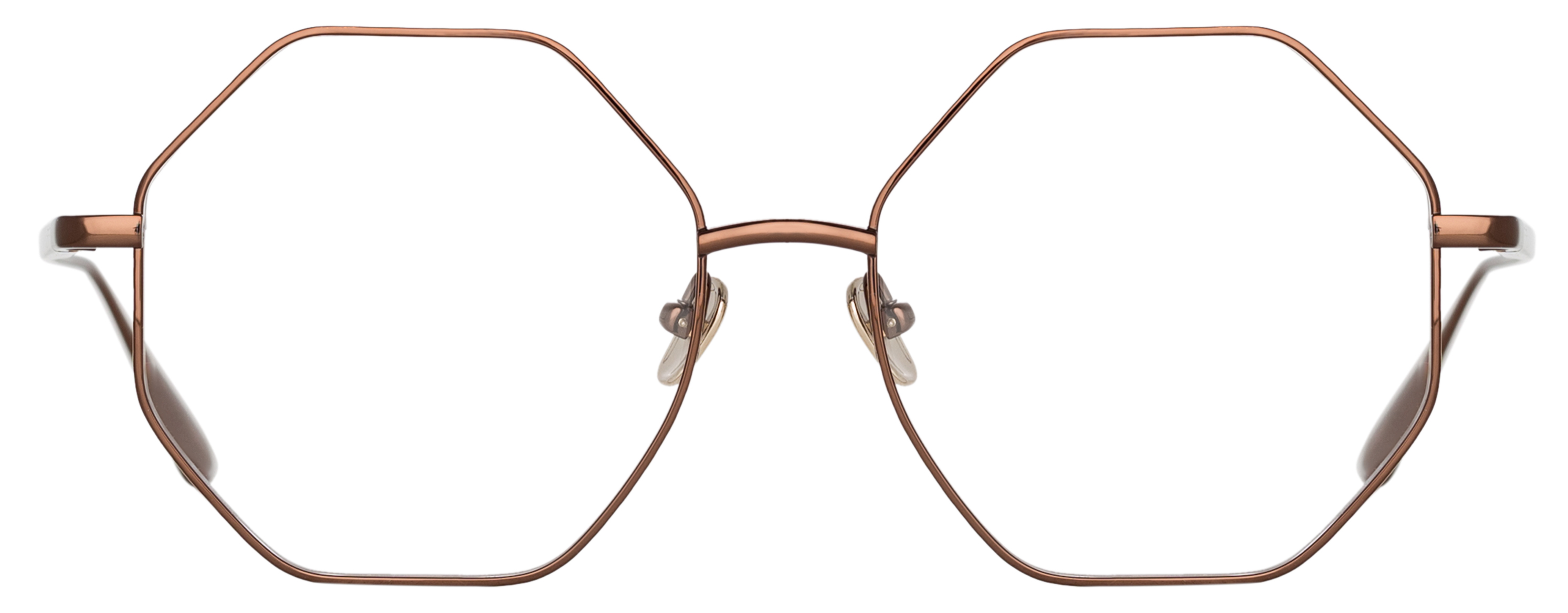 Color_LFL1253C9OPT - Lianas Hexagon Optical Frame in Brown