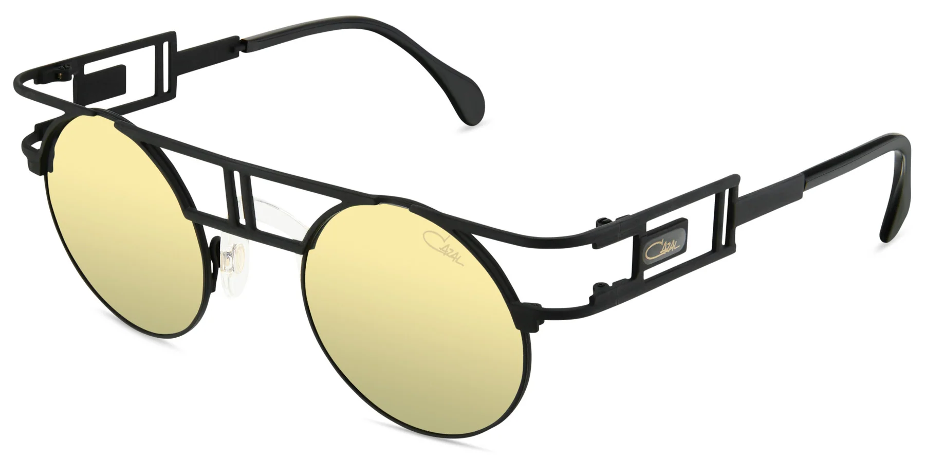 Color_010 BLACK - GOLD MIRROR COATED