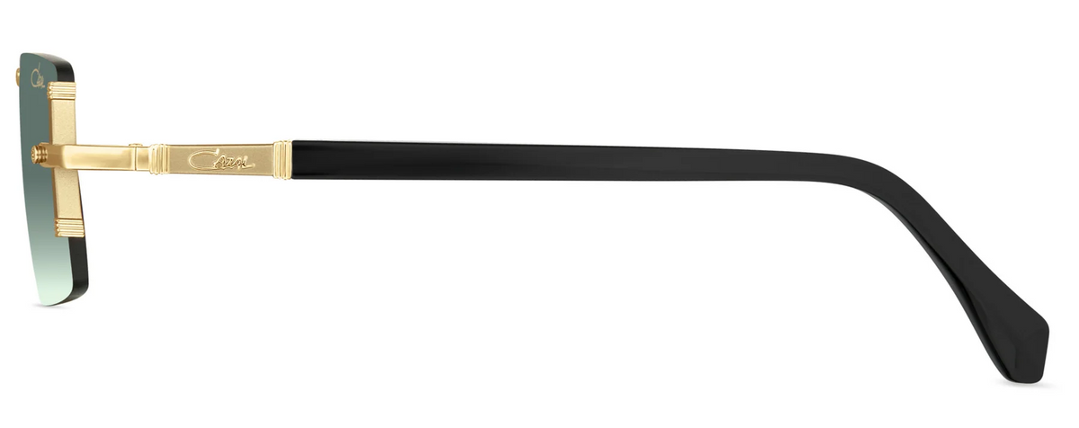 Color_002 - Black - Gold Matt / Green Gradient AR coated