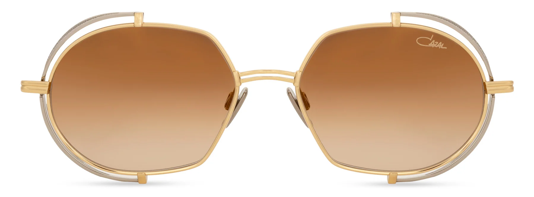 Color_002 - Gold - Silver Titanium / Brown Gradient AR coated