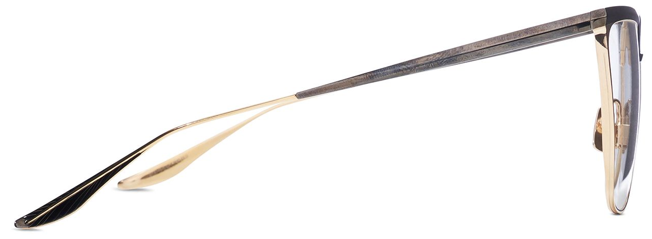 Color_DTX140-A-03 - Black Rhodium / White Gold - Clear