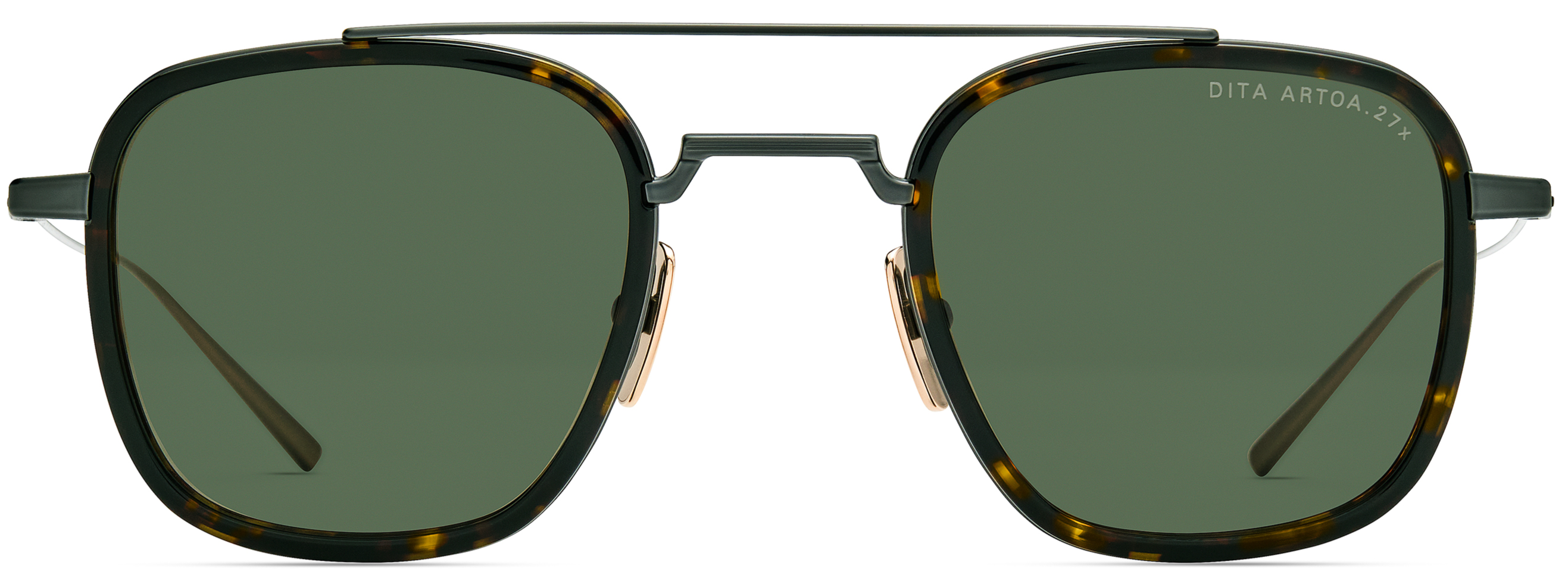 Color_DTS474-A-02 BLACK IRON-DARK TORTOISE / GREEN