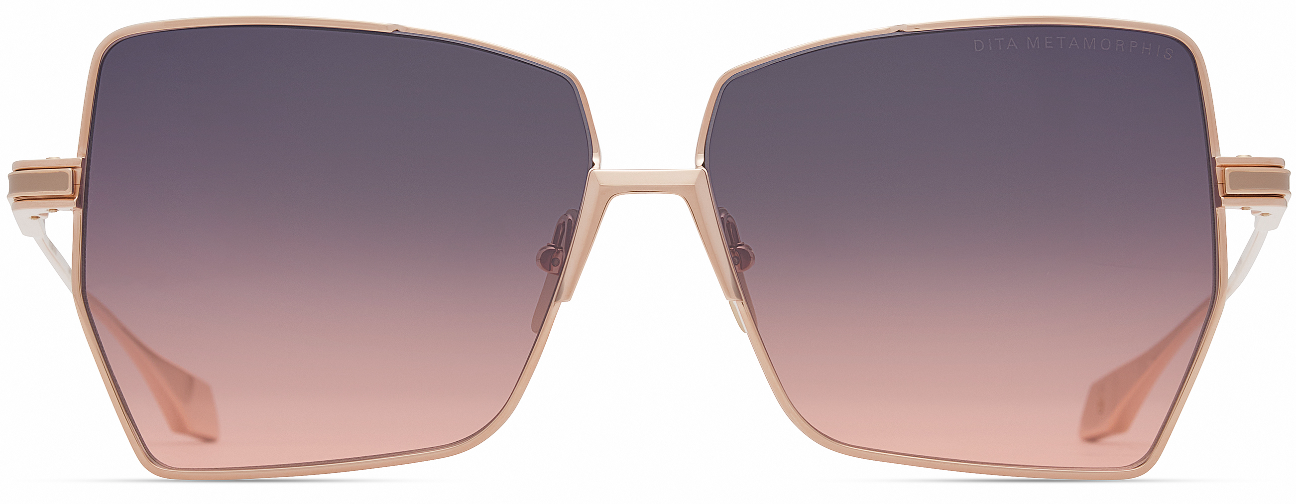 Color_DTS202-A-01 - Rose Gold / Dark Grey To Peach Gradient
