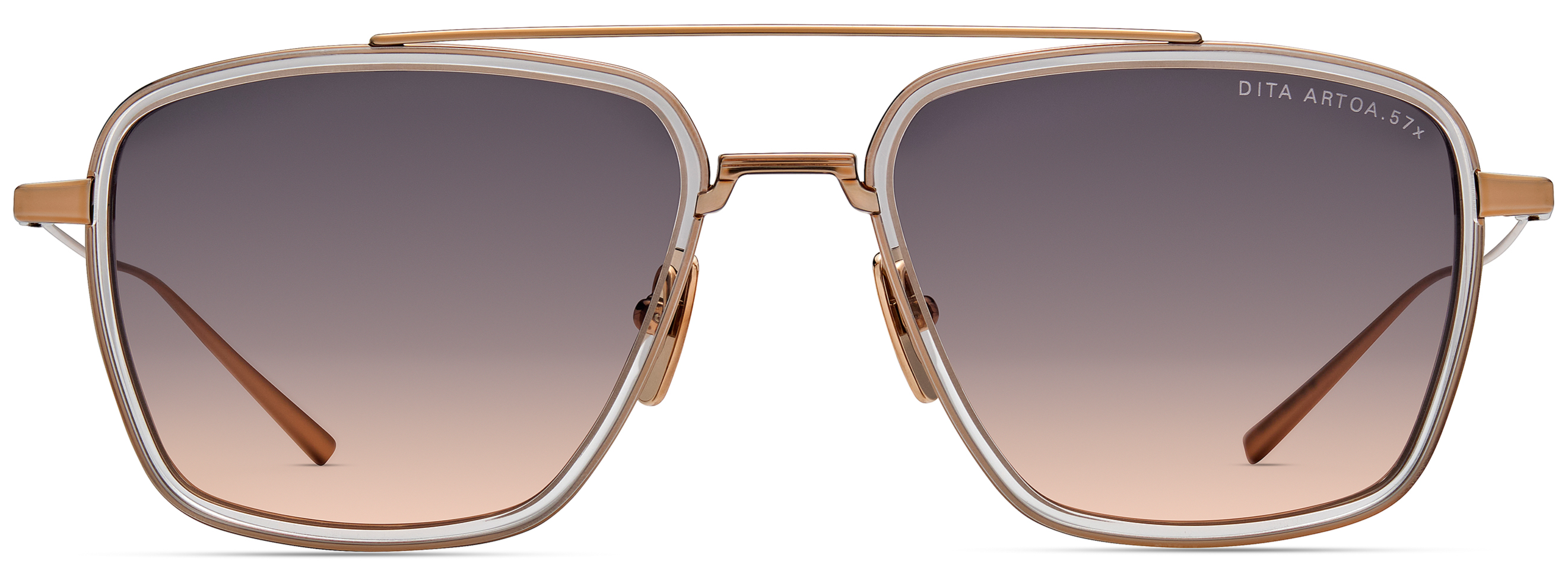 Color_DTS476-A-02 ROSE GOLD-CRYSTAL CLEAR / GREY TO PEACH GRADIENT