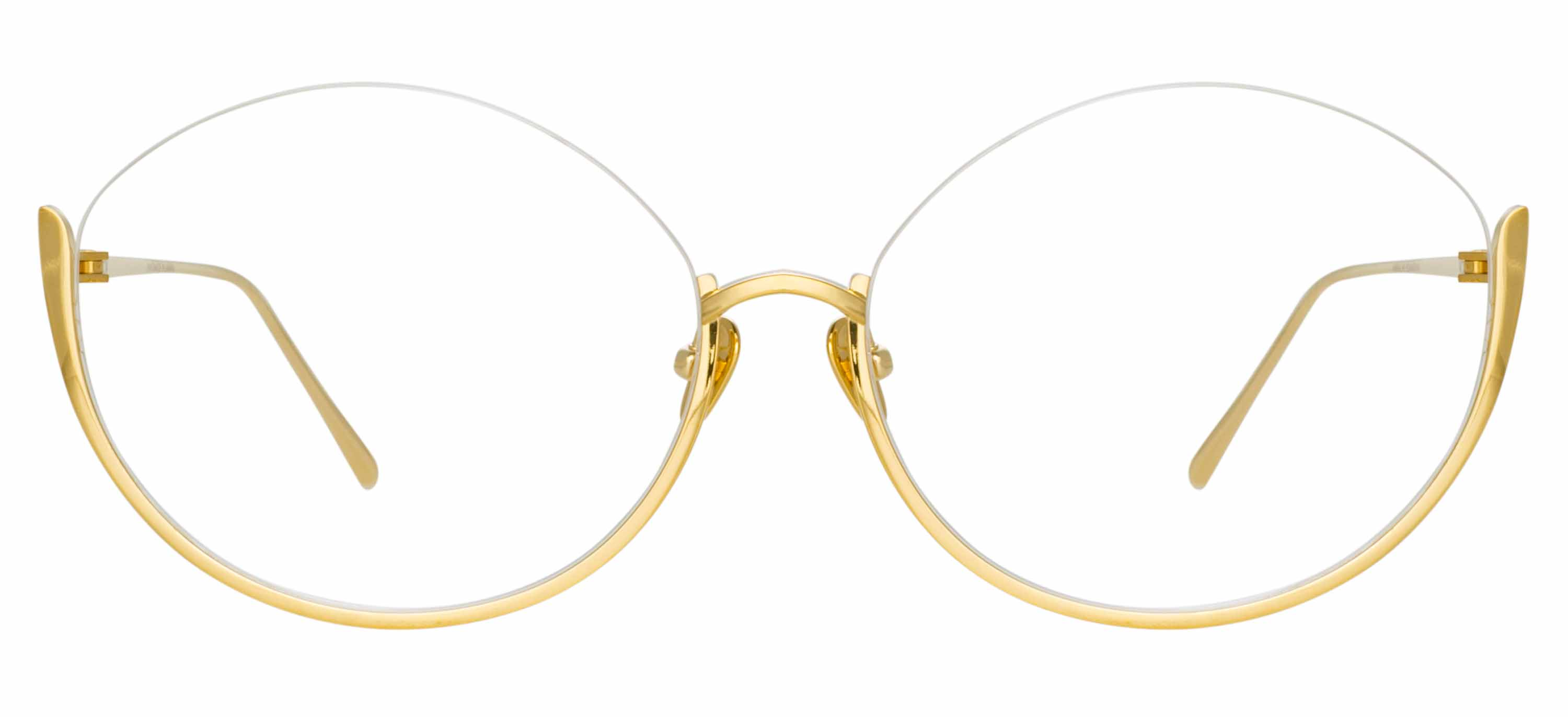Color_LFL1144C5OPT - Rae Cat Eye Optical Frame in Yellow Gold