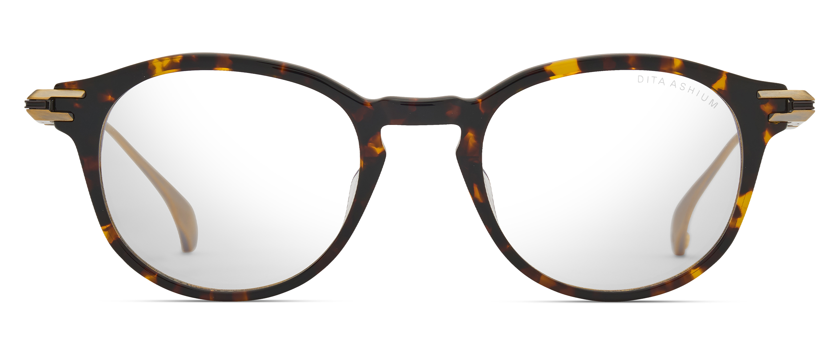 Color_DTX485-A-02 - Tortoise - Antique White Gold - Black Iron / Clear