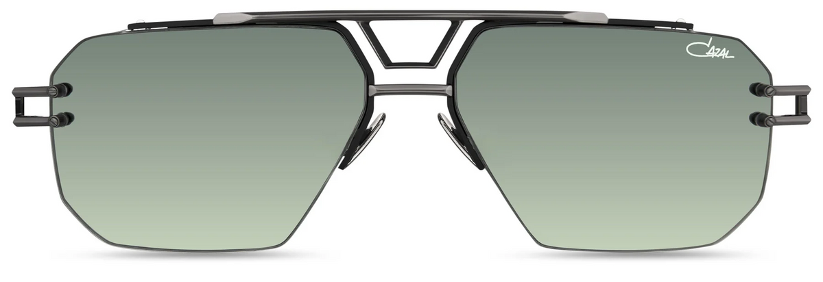 Color_002 - Black - Gunmetal / Green Gradient AR coated