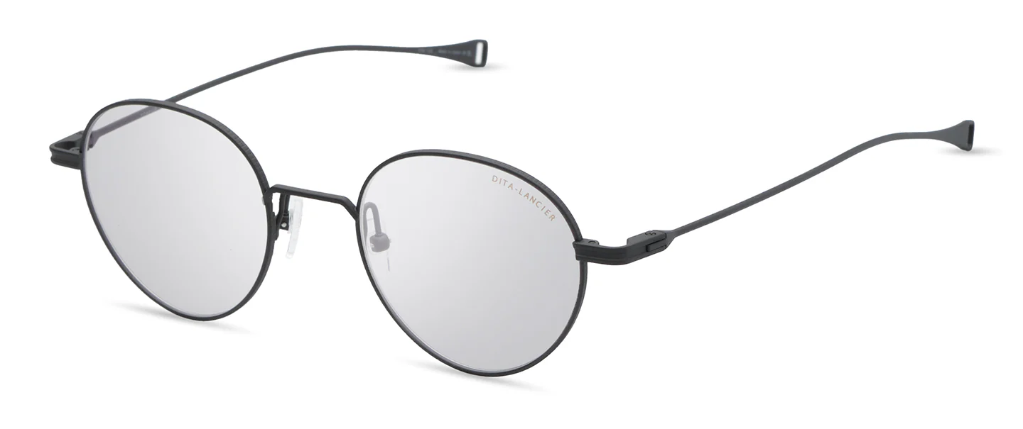 Color_DLX122-A-03 - Matte Black - Clear Blue Light Filter - Clear