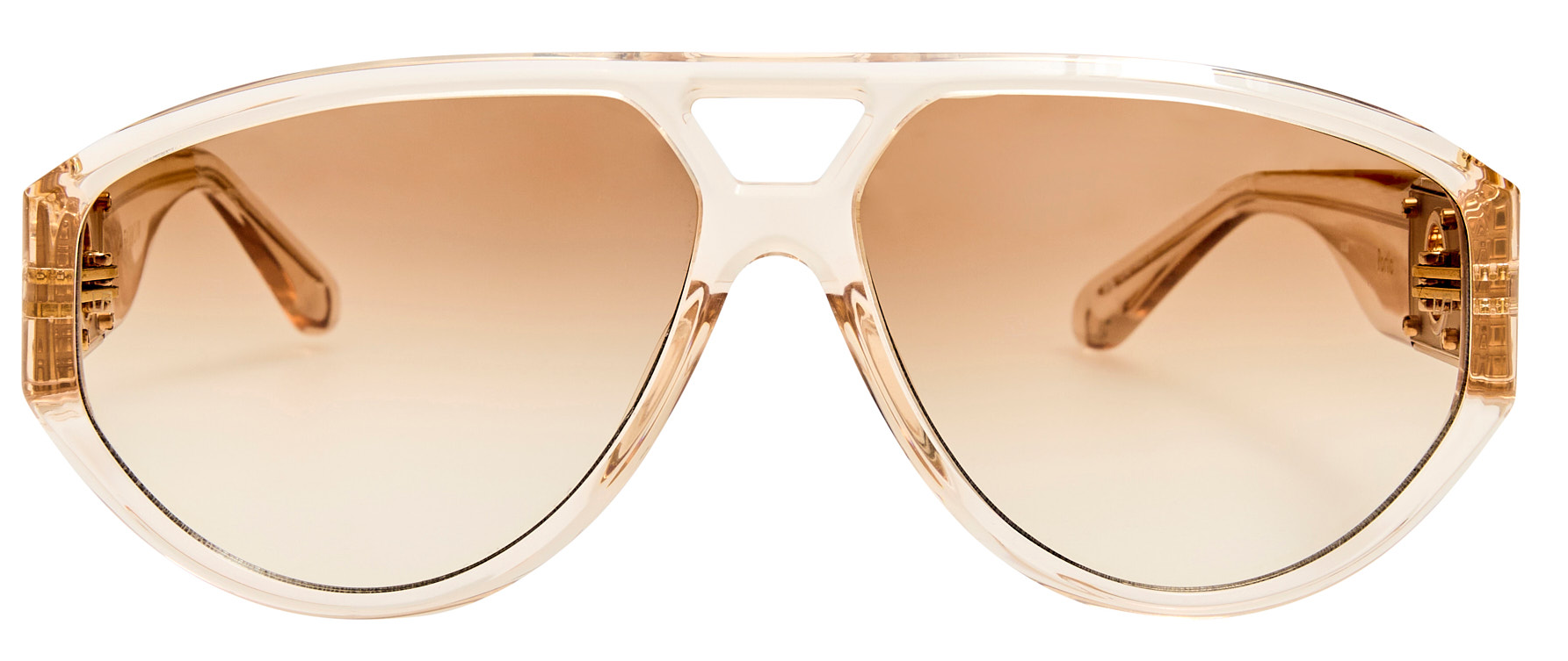 Color_LFL1652C4SUN - Portia Aviator Frame Sunglasses in Ash and Mocha Grad
