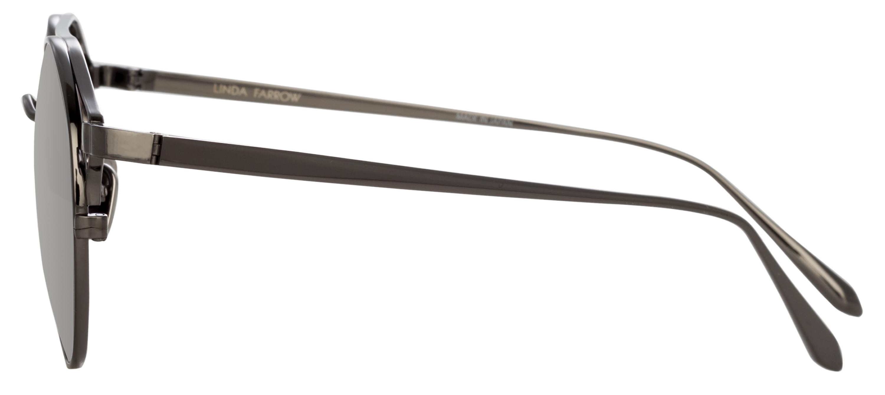 Color_LFL805C4SUN - Linda Farrow Adil C4 Oval Sunglasses