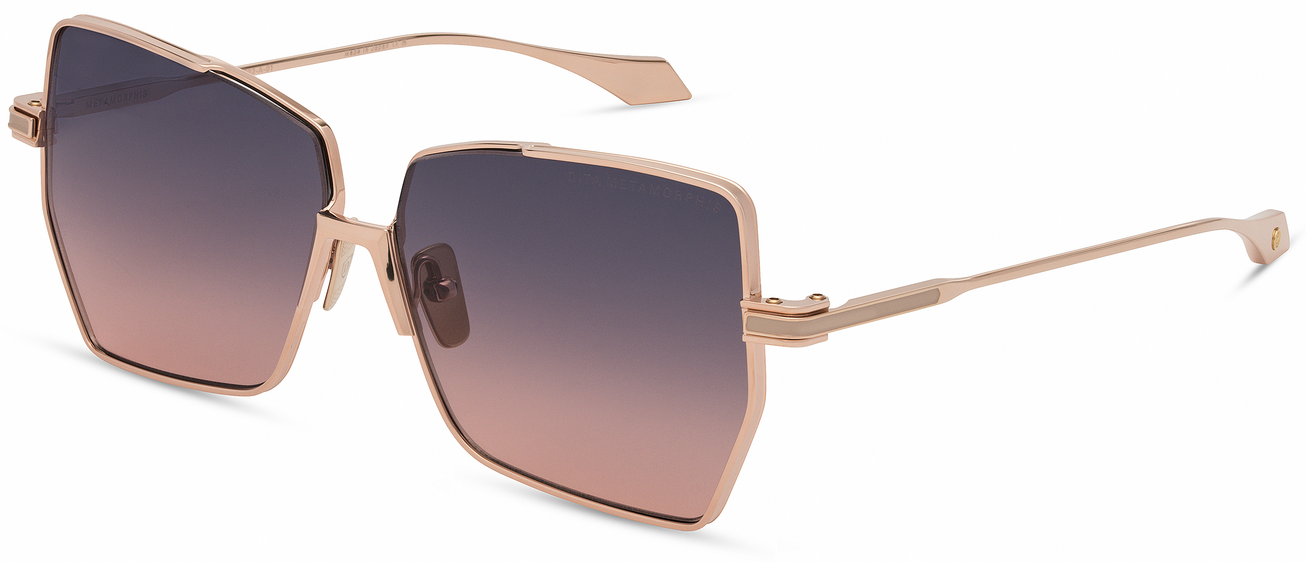 Color_DTS202-A-01 - Rose Gold / Dark Grey To Peach Gradient