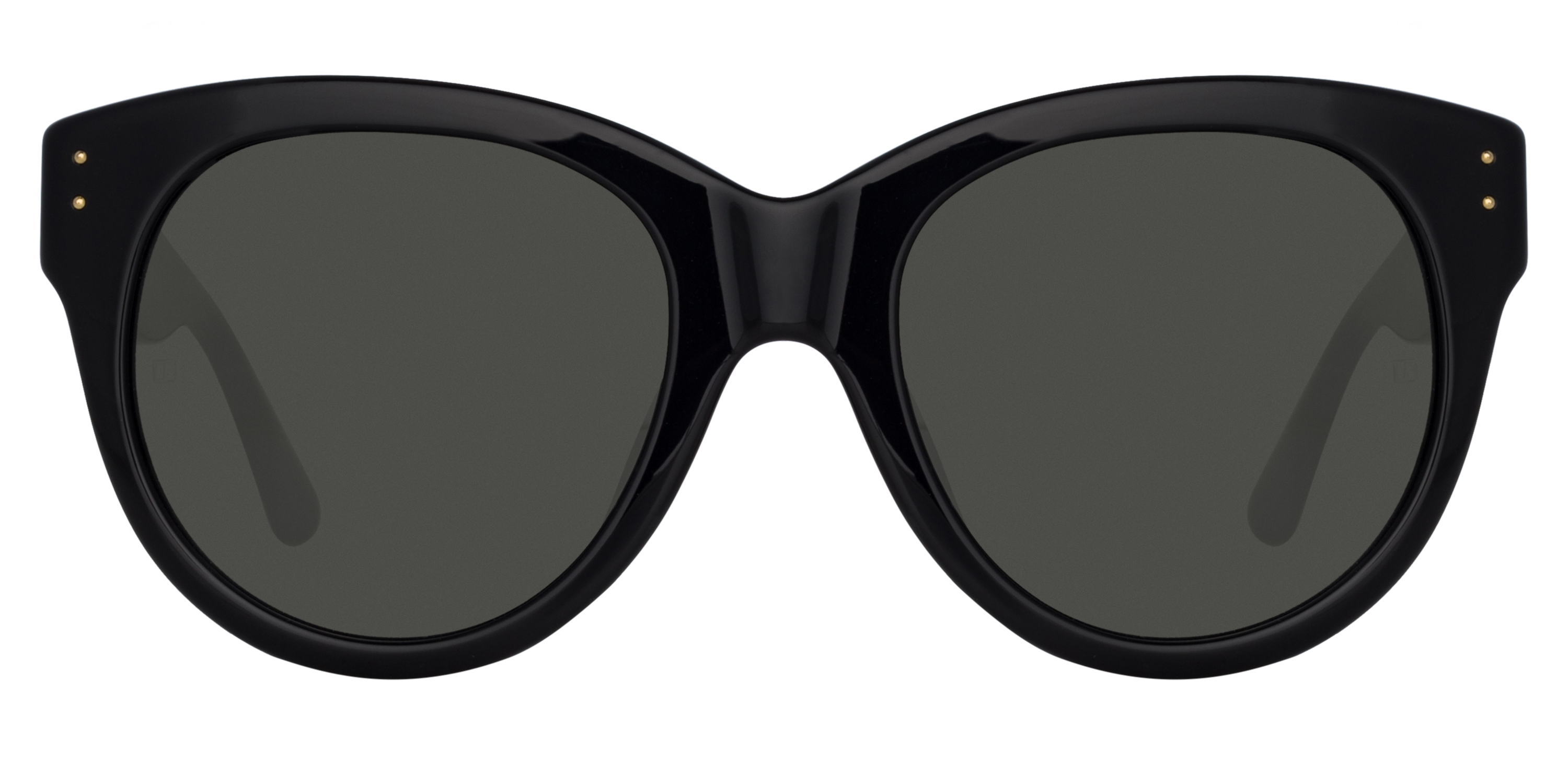 Color_LFL1257C1SUN - Madi Oversized Sunglasses in Black and Solid Grey