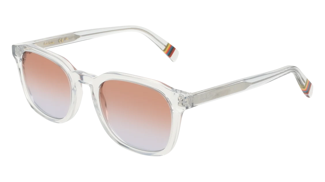 Color_020 - Transparent Light Grey / Pink Gradient