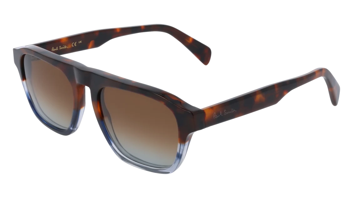 Color_215 - Havana - Striped Blue  / Brown Gradient