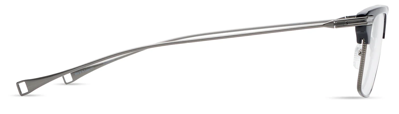 Color_DLX439-A-03 - Navy - Brushed Antique Silver - Clear Blue Light Filter - Clear