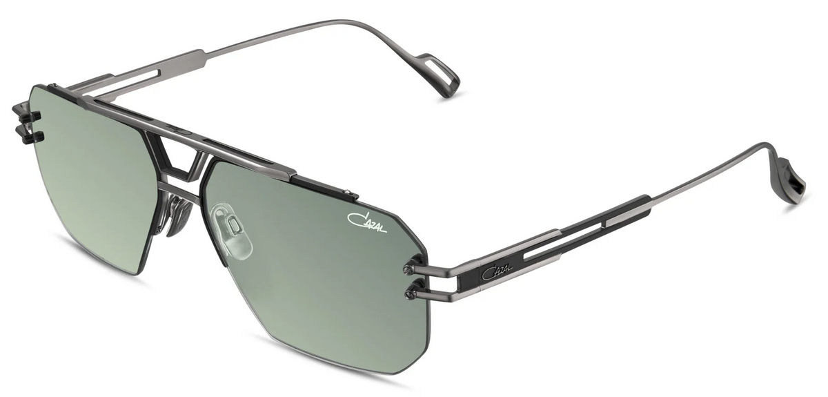 Color_002 - Black - Gunmetal / Green Gradient AR coated