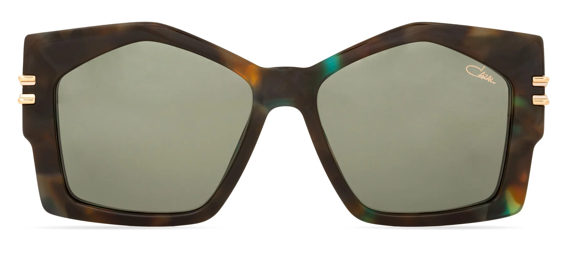 Color_003 - Havana - Rose Gold / Green AR coated