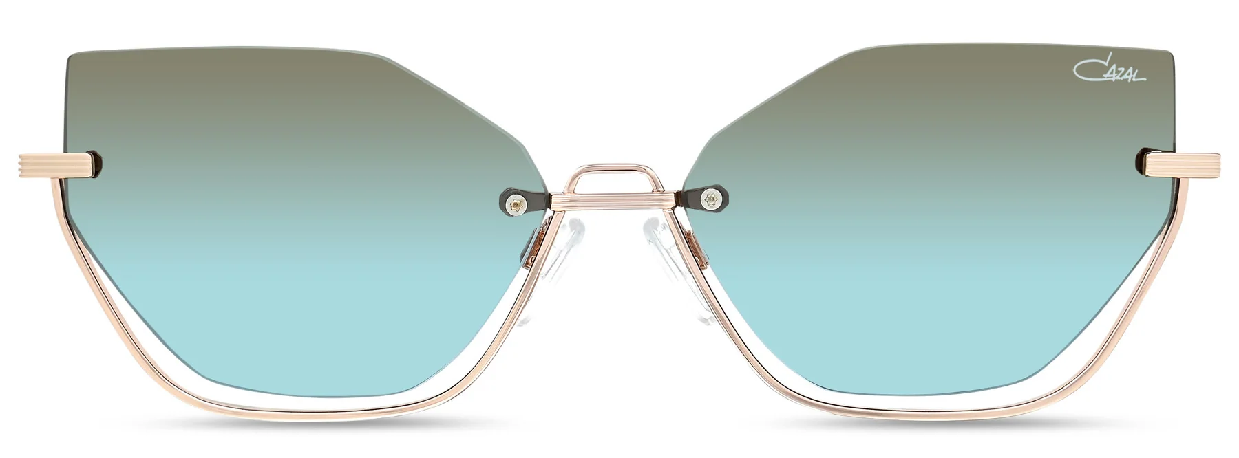 Color_002 - Rose - Gold / Green Gradient AR coated