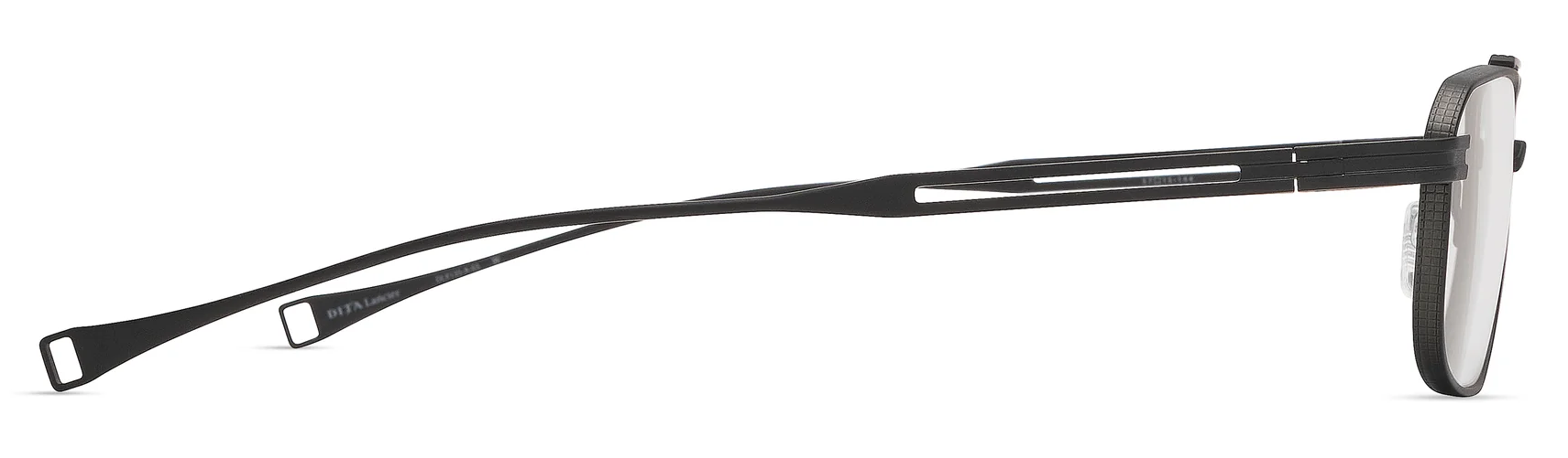 Color_DLX135-A-03 - Matte Black - Clear Blue Light Filter - Clear