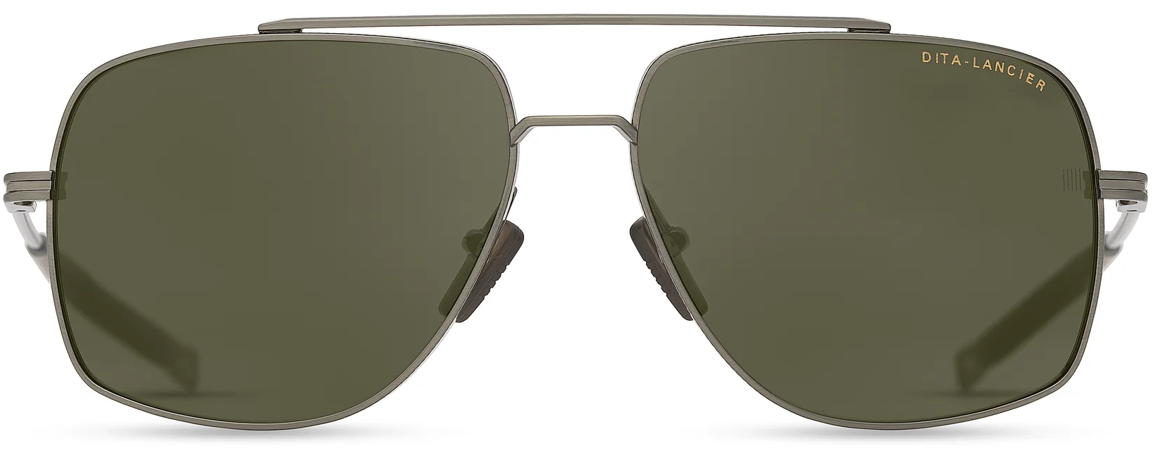 Color_DLS138-A-03 - Brushed Antique Silver /  Air Lens - Green