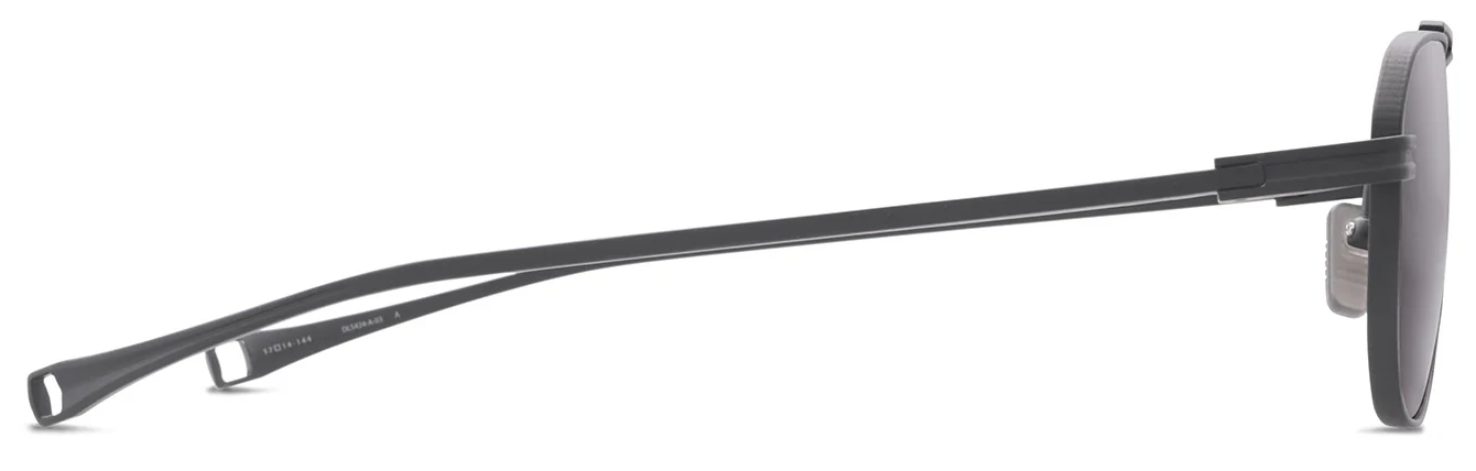 Color_DLS424-A-03 - Matte Black / Sea Lens - Grey Polarized