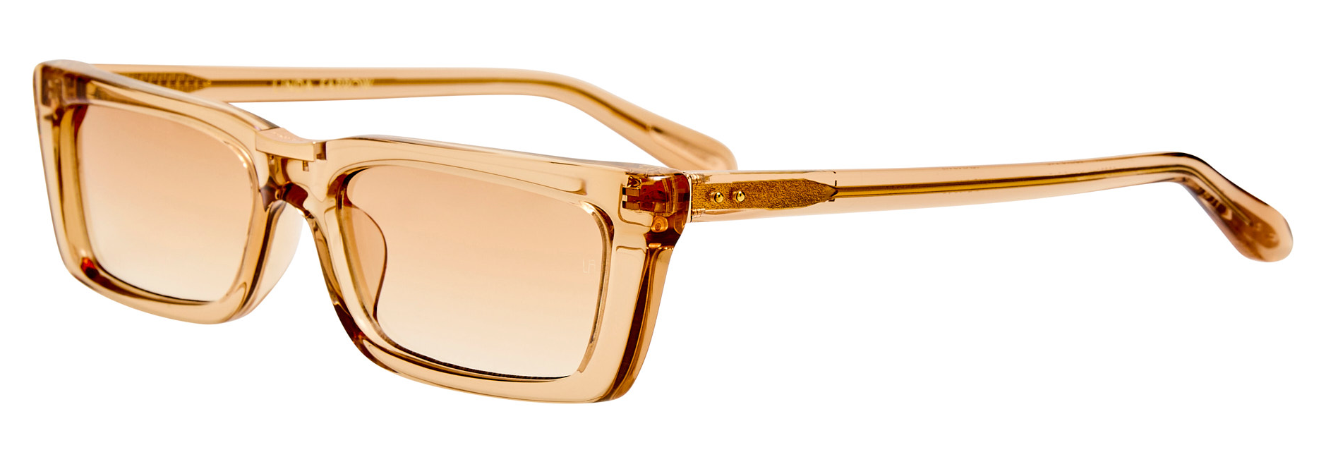 Color_LFL1624C2SUN - Lucia Cat Eye Frame Sunglasses in Honey and Camel Grad