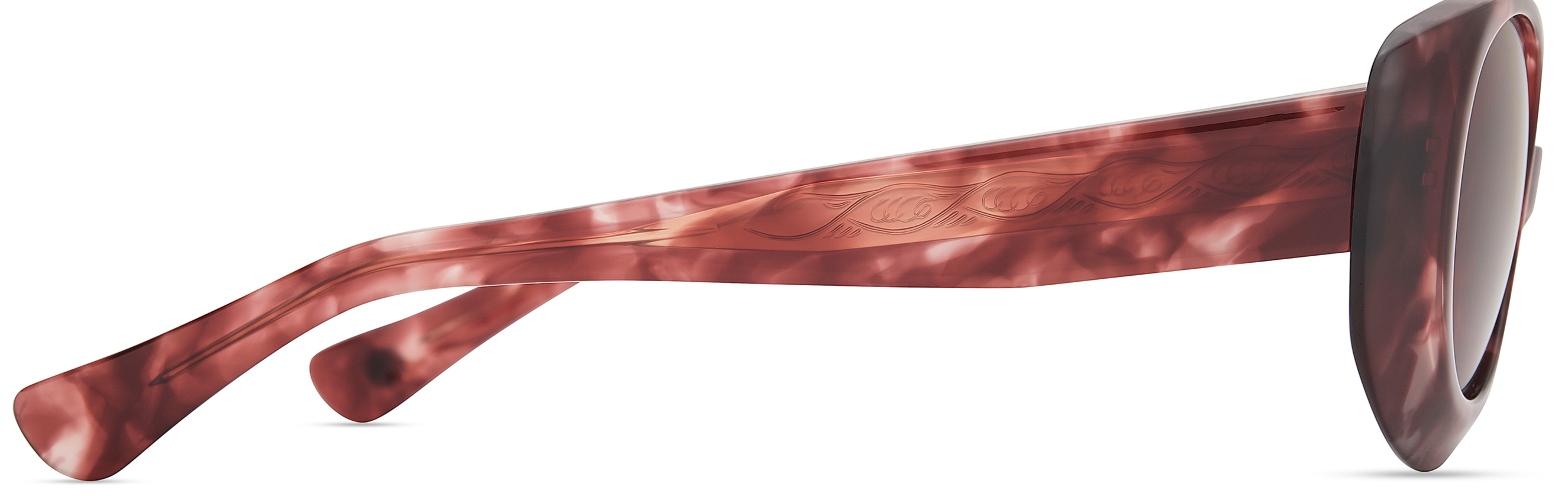 Color_DTS756-A-02 ROSE TORTOISE / DARK CHERRY GRADIENT