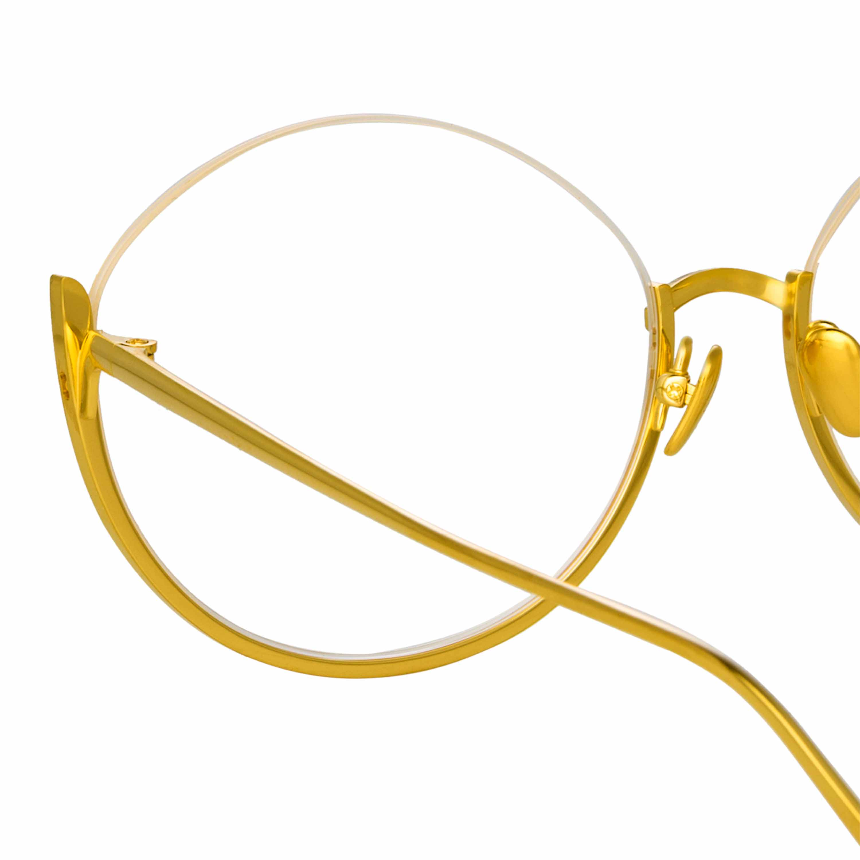 Color_LFL1144C5OPT - Rae Cat Eye Optical Frame in Yellow Gold