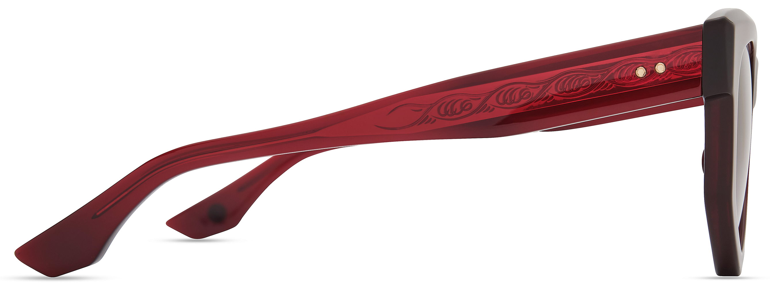 Color_DTS755-A-03 HAZY MAROON / DARK CHERRY TO CLEAR GRADIENT