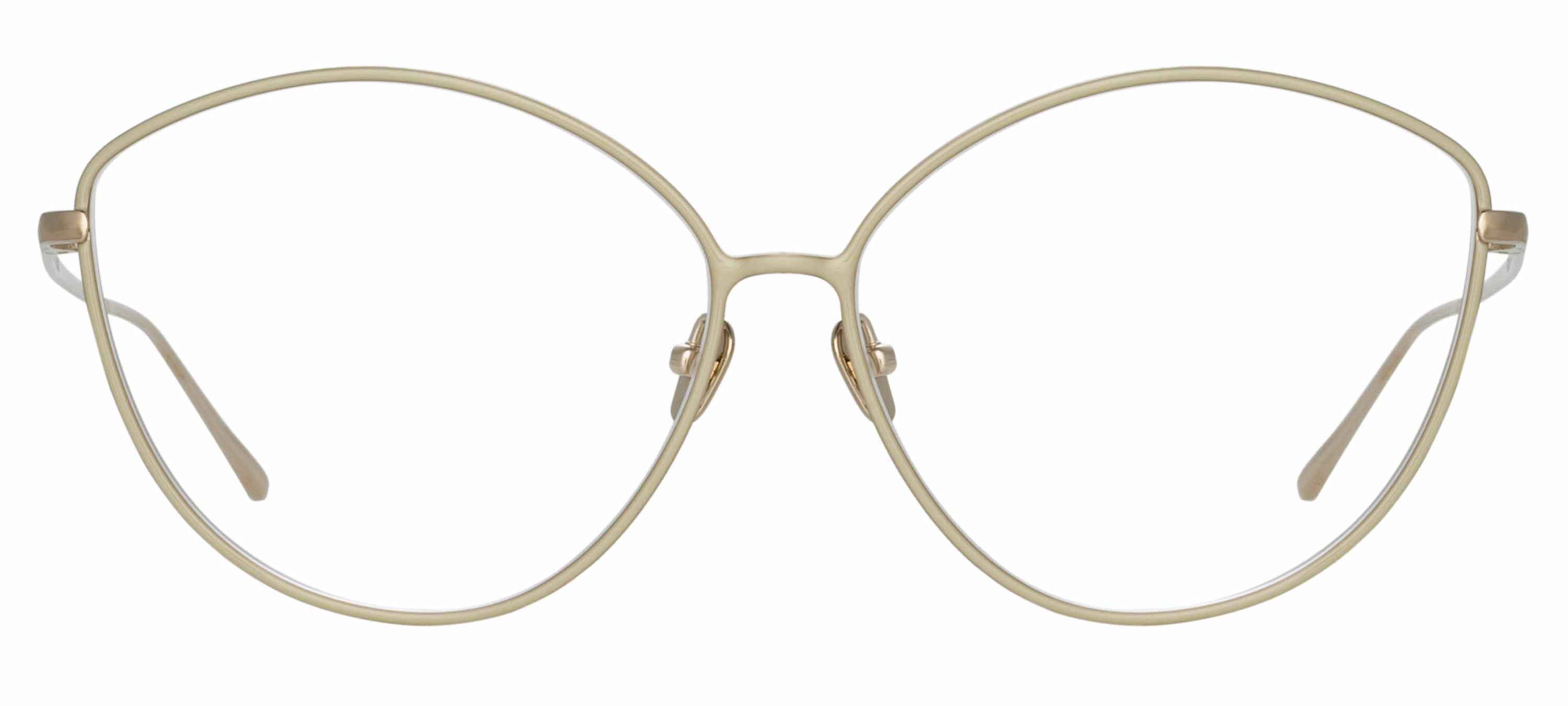 Color_LFL1149C7OPT - Francis Cat Eye Optical Frame in Light Gold