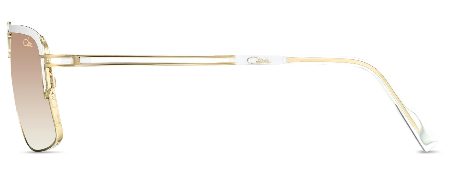 Color_004 - White - Gold / Brown Gradient