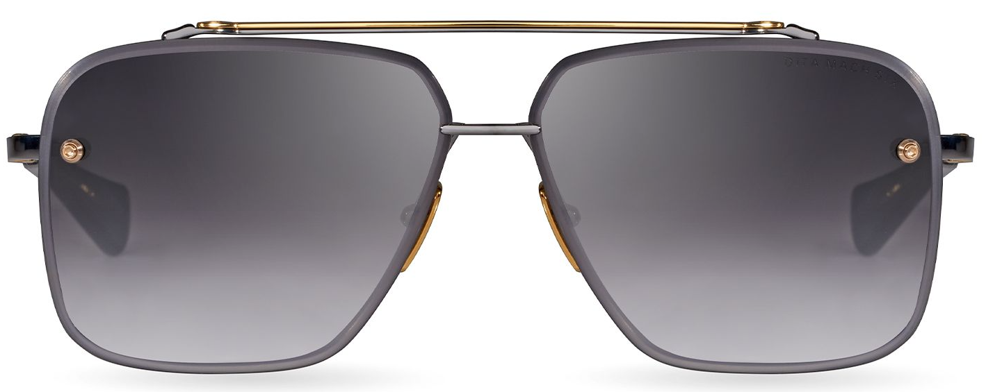 Color_DTS121-62-05 - Black Rhodium - Yellow Gold - Dark Grey To Clear Gradient - Gradient