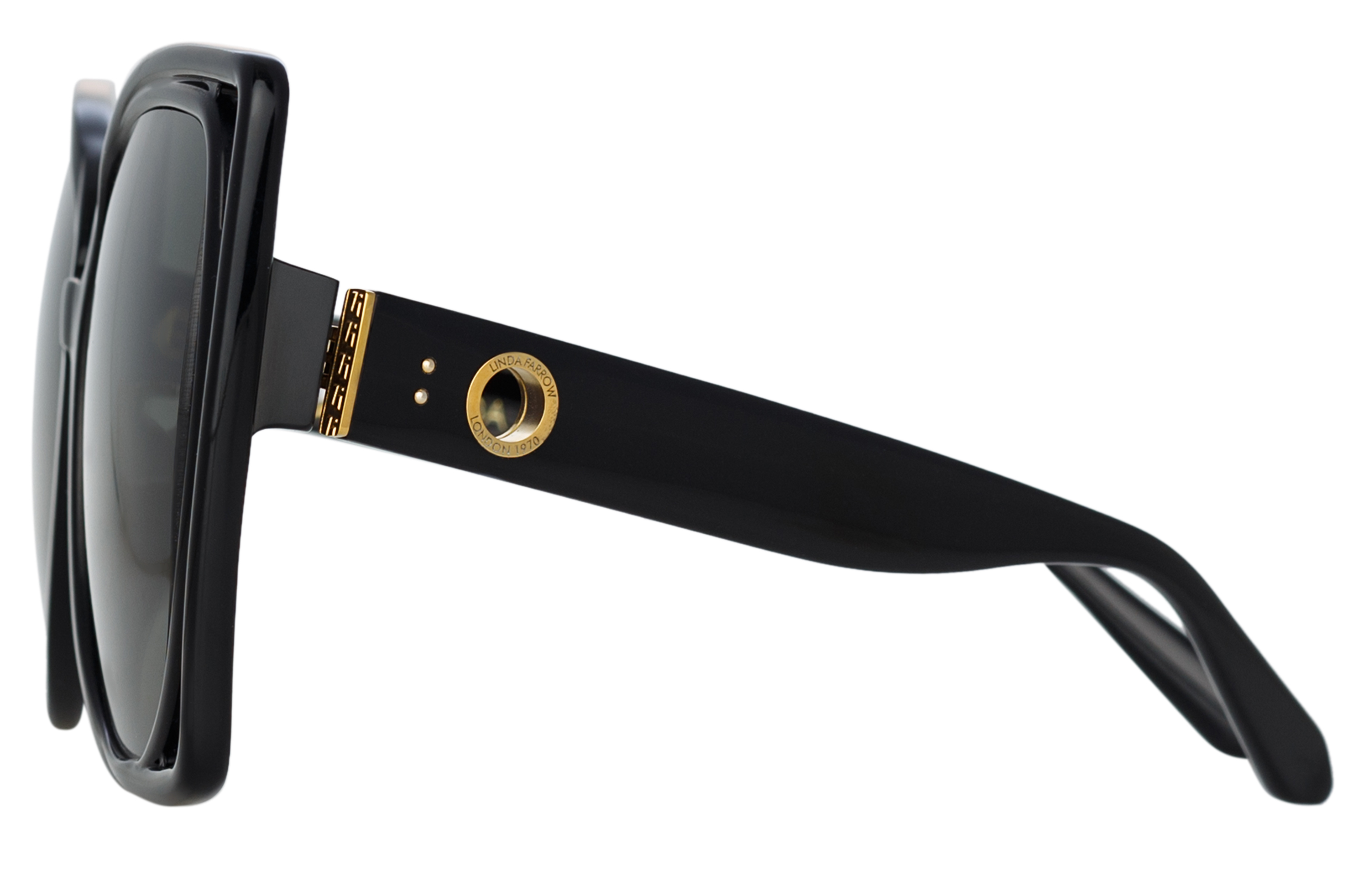 Color_LFL1357C1SUN - Astra Cat Eye Sunglasses in Black and Grey