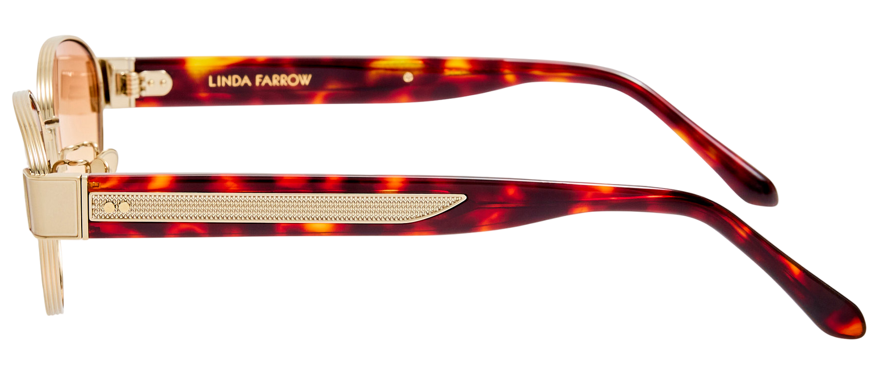 Color_LFL1656C2SUN - Sheri Cat-Eye Sunglasses in Light Gold and Camel Grad