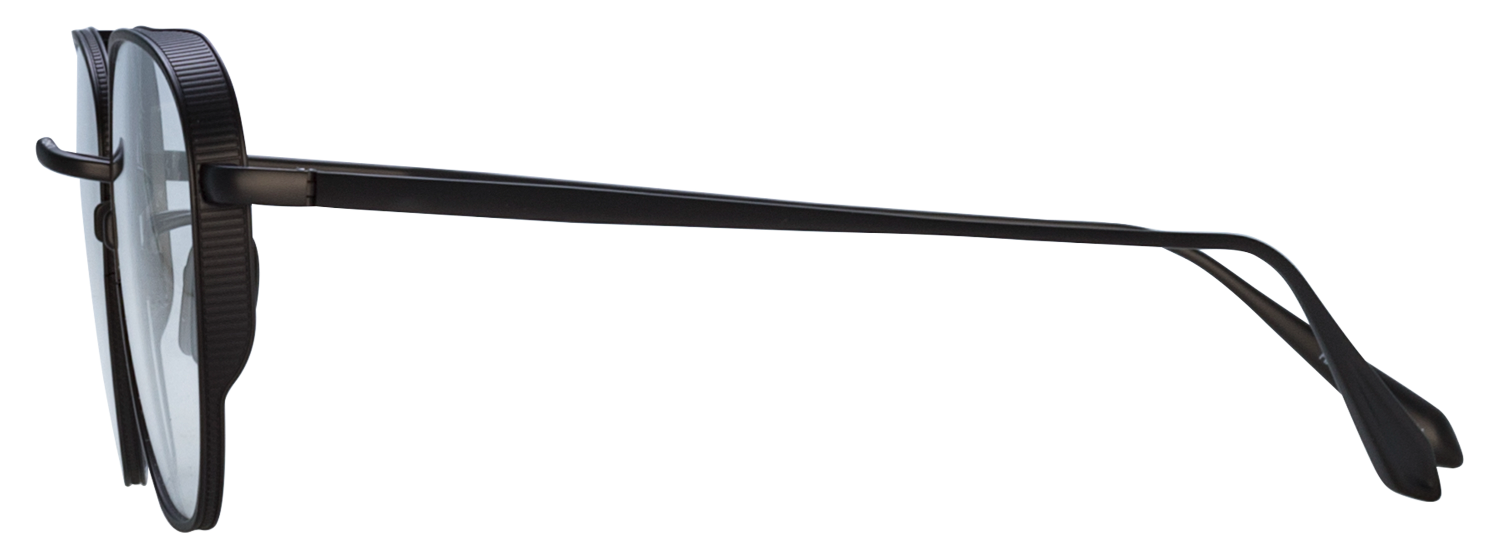 Color_LFL1503C8OPT - Hardy Oval Eyeglasses in Matt Nickel and Clear