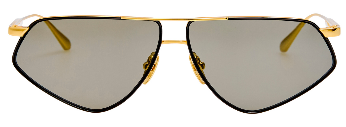 Color_LFL1702C1SUN - Tarian Angular Sunglasses Yellow Gold Black and Grey