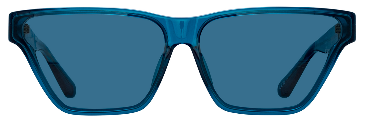 Color_LFL1466C3SUN - Skyler Cat EyeSunglasses in Aqua and Aqua