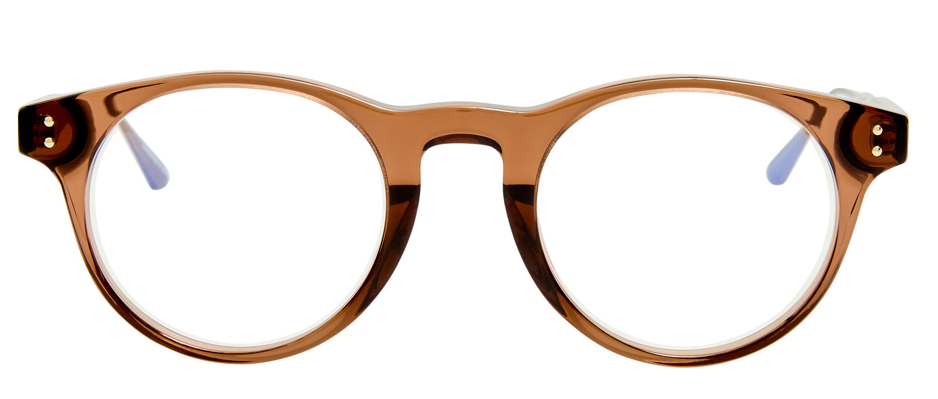 Color_LFL1685C2OPT - Adair Oval Eyeglasses in Brown and Clear